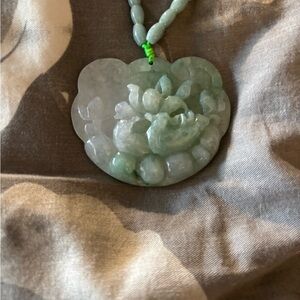 Jade Pendant Necklace